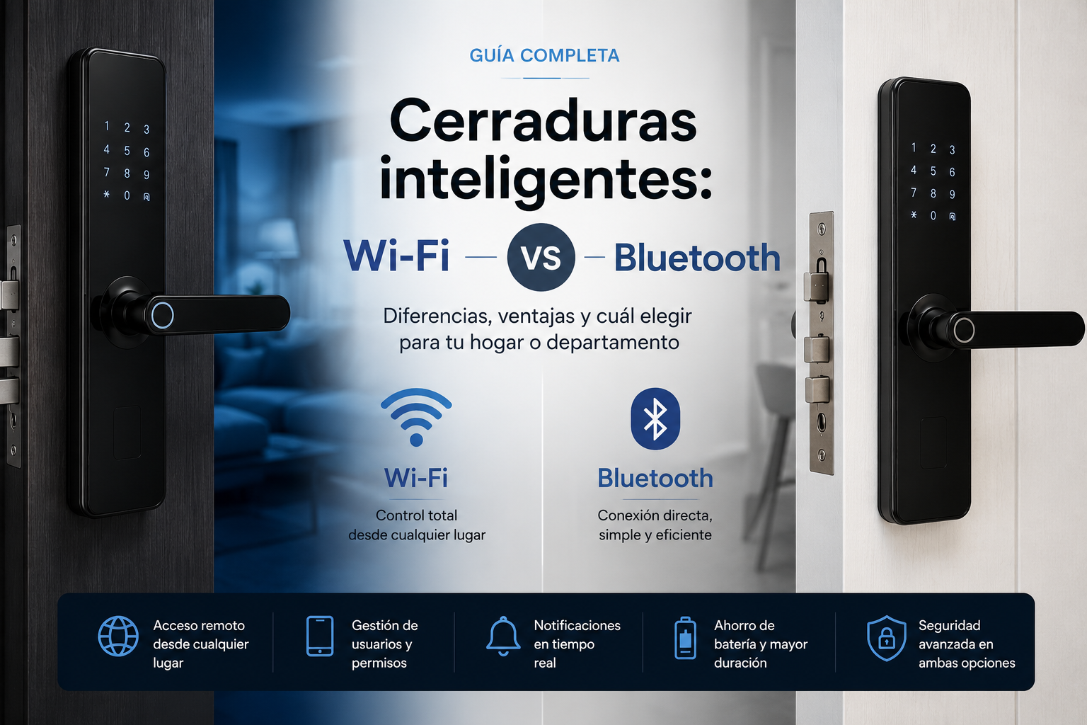 cerraduras y conectividad